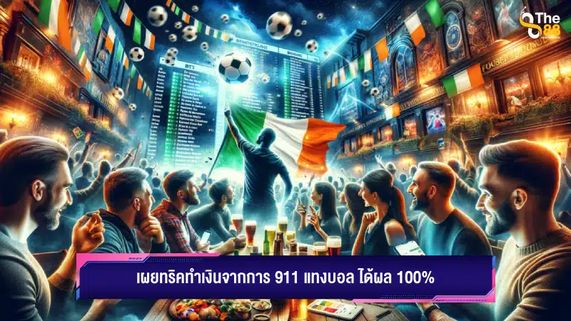 เผยทริคทำเงินจากการ 911 แทงบอล ได้ผล 100%